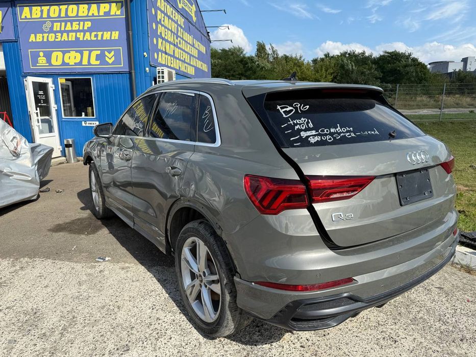 Розборка Audi q3 83a 2022, шрот, запчастини, двері, бампер, двигун