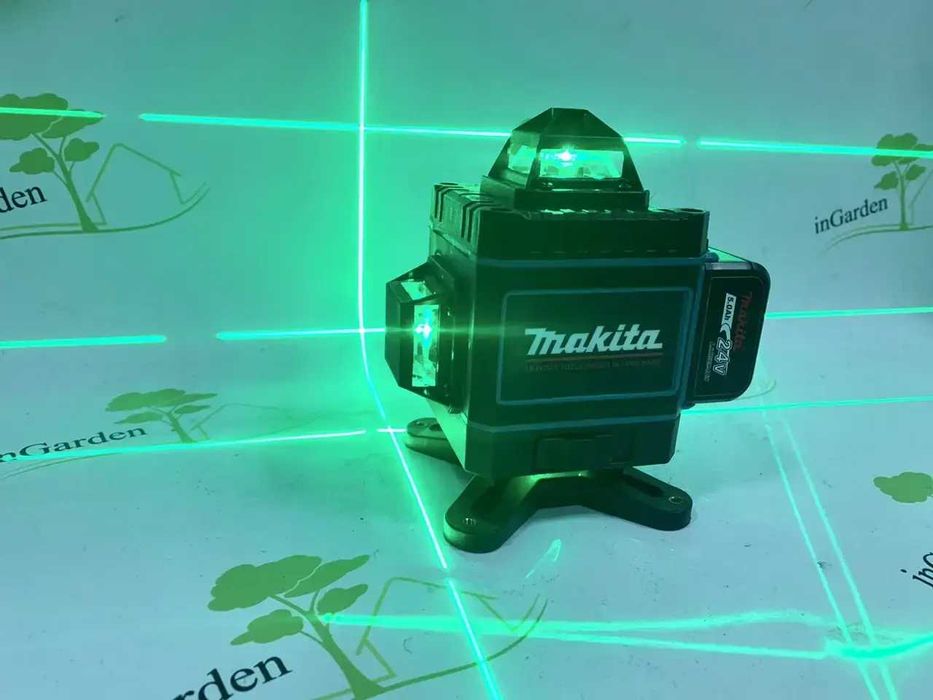 Лазерный уровень 4D Makita Green (зеленый луч) 16 линий