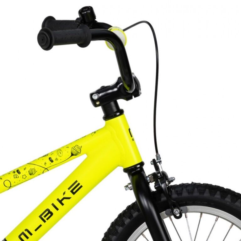 Nowy rower/rowerek dziecięcy M-Bike Qki 16", Yellow, gwar., FV, Poznań