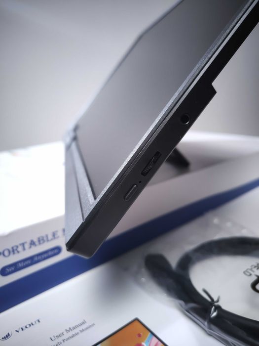 Портативний монітор 15,6 дюймів з динаміками, 1920х1080 IPS, 60 hz