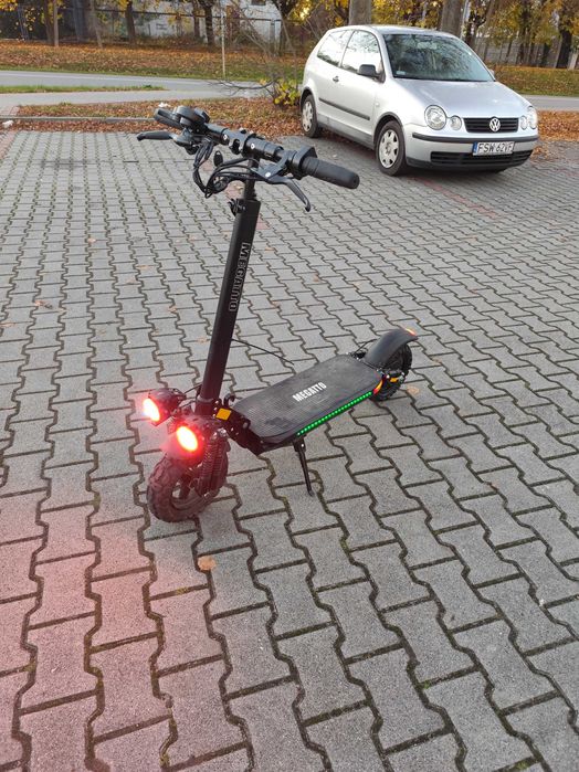 Hulajnoga elektryczna MEGATTO F11 – 1200W, 50 km/h, stan bardzo dobry