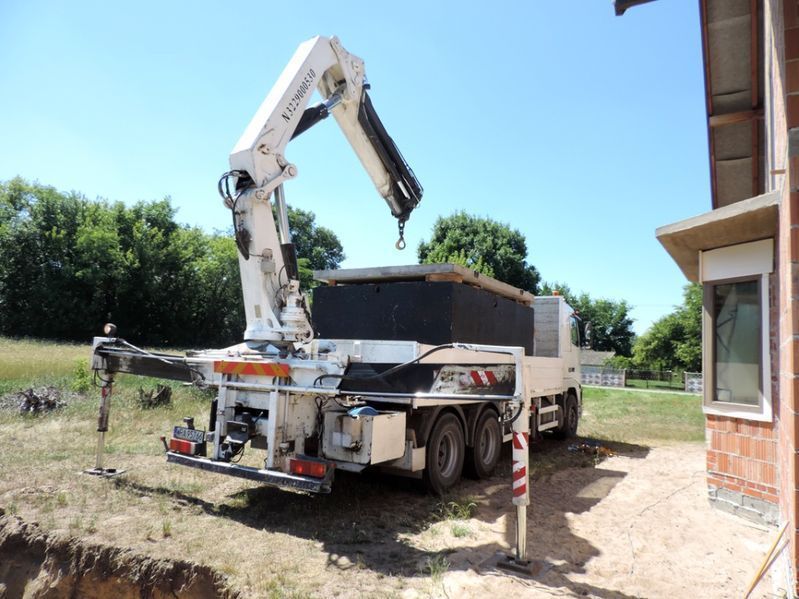 Zbiornik betonowy 10m3 na gnojówkę, szambo, deszczówkę STAROGARD GD.