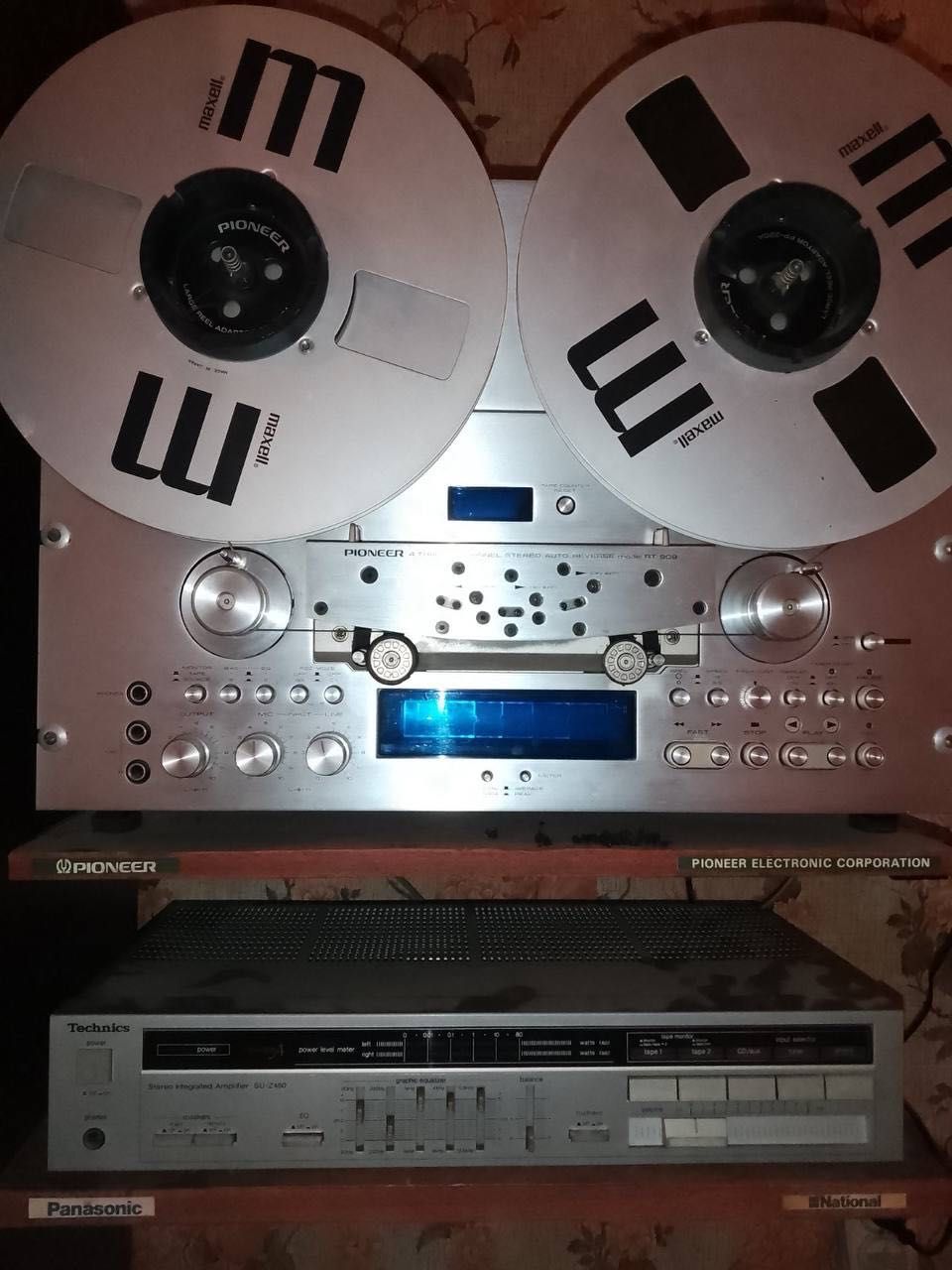 Бабинный магнитофон pioneer rt-909 hi-fi