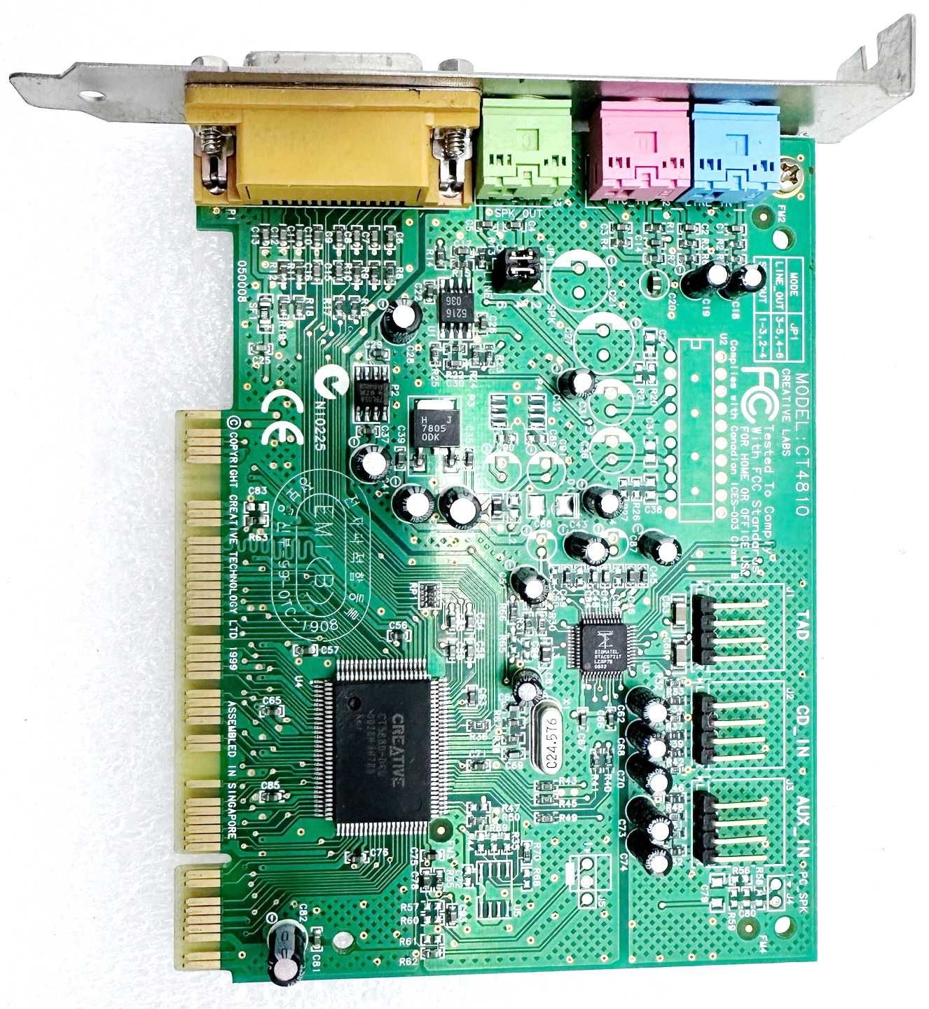 Звуковая карта Creative Labs 0 102 model ct4810 PCI