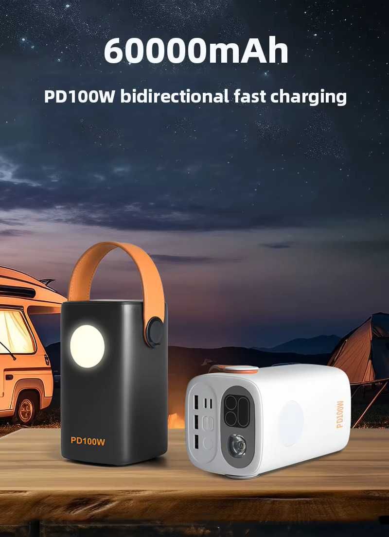 Павербанк для ноутбуков 100W 60000mAh