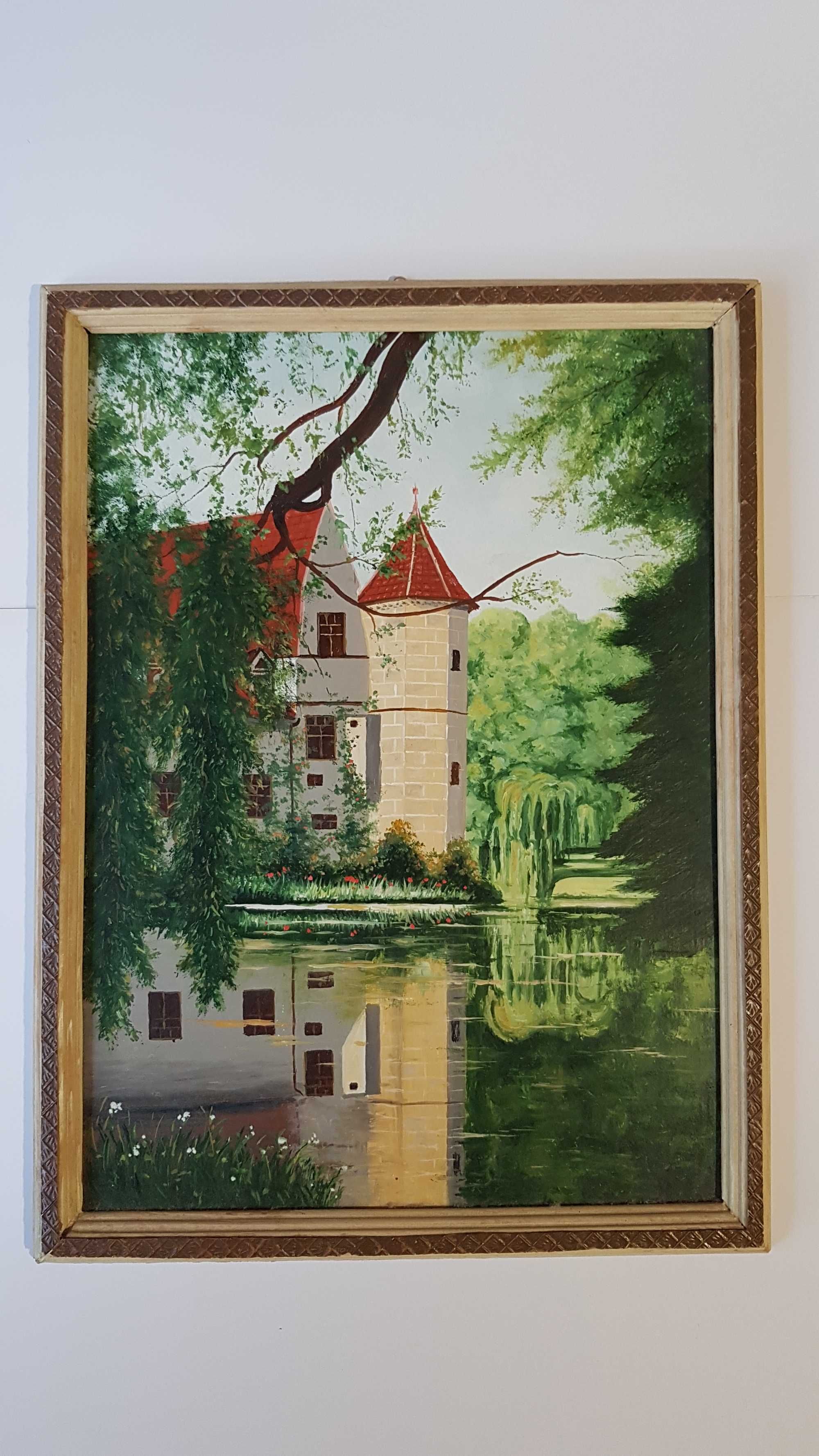 Картина «Замок», масло
