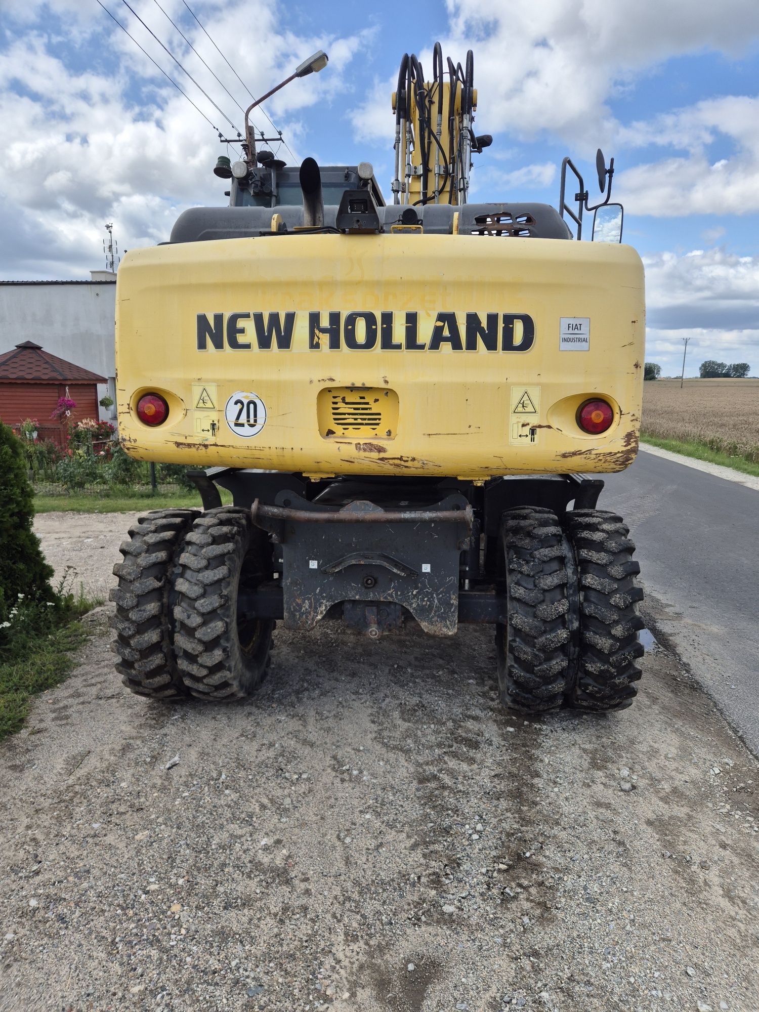 Koparka kołowa New holland WE150B Rok prod. 2014