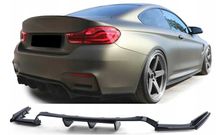 Dyfuzor Dokładka BMW M3 F80 M4 F82 CZARNY POŁYSK