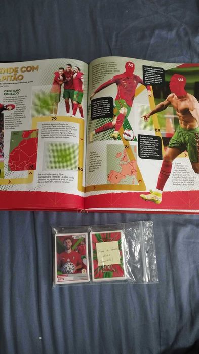 Caderneta Vazia + Cromos por colar Fome Vencer 2022 (Completa) PANINI