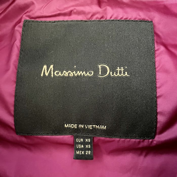 Kurtka z kaczym pierzem Massimo Dutti XS