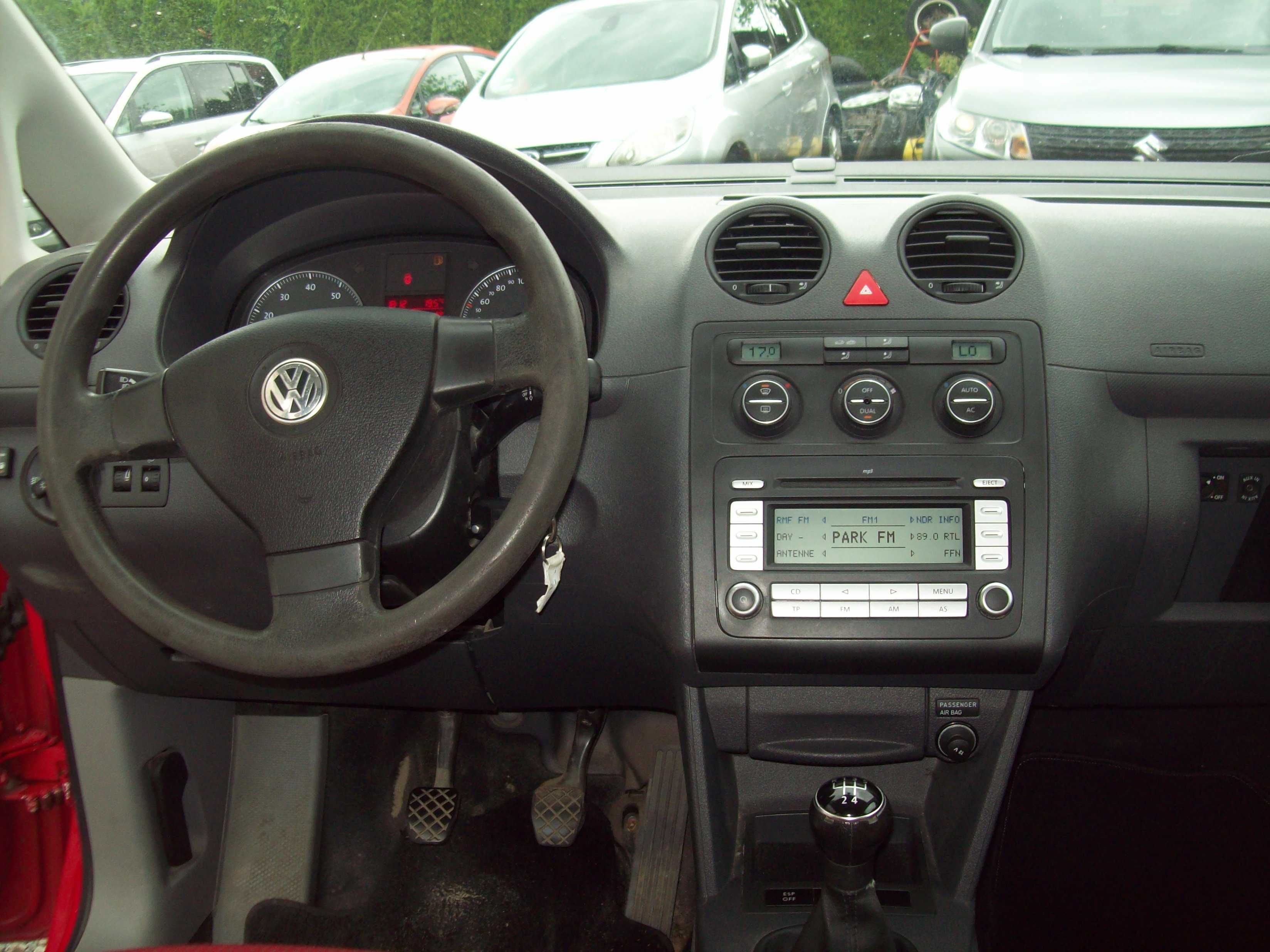 VW CADDY 1,6 MPI +GAZ LPG nowa butla/7 osobowy