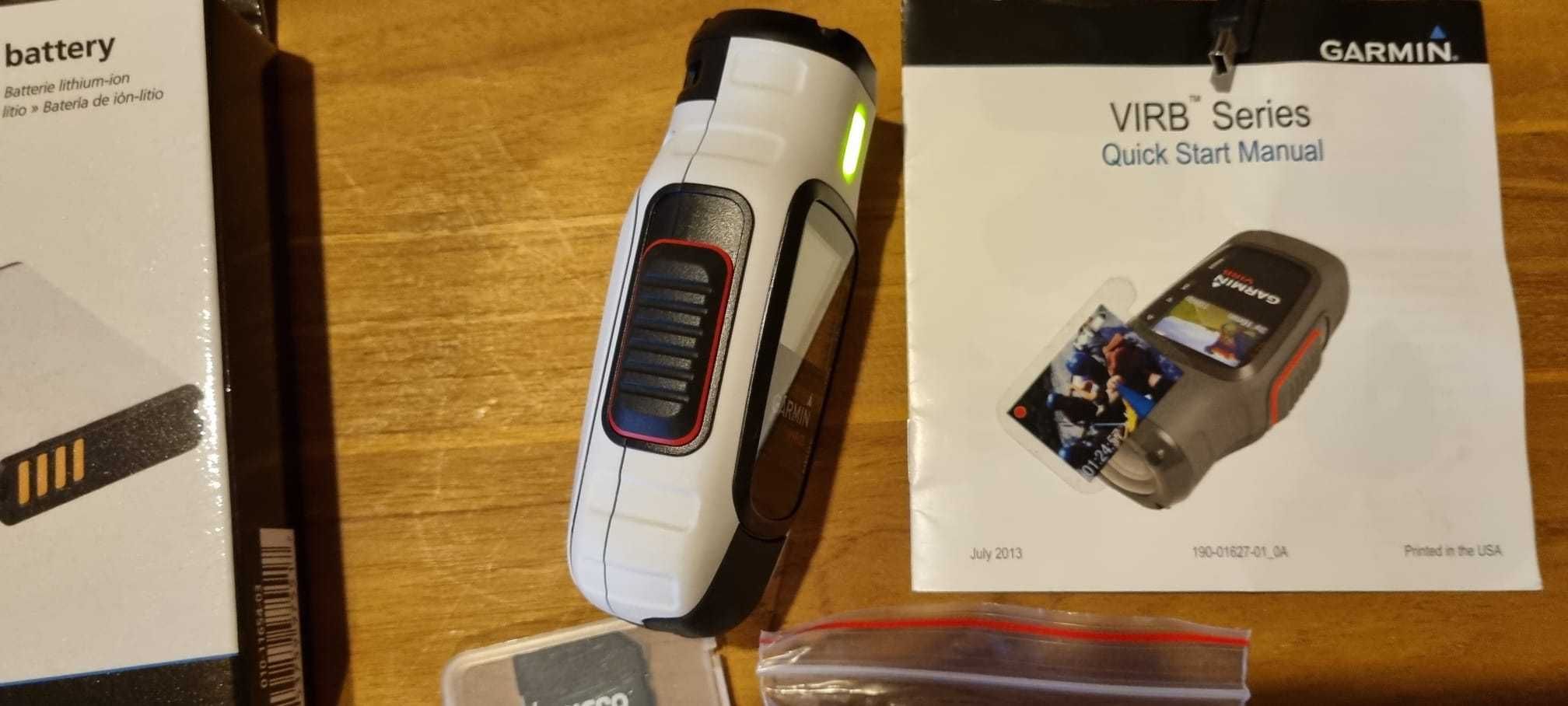 Garmin Virb Elite action camera c GPS +Kit montagem guiador, capacete