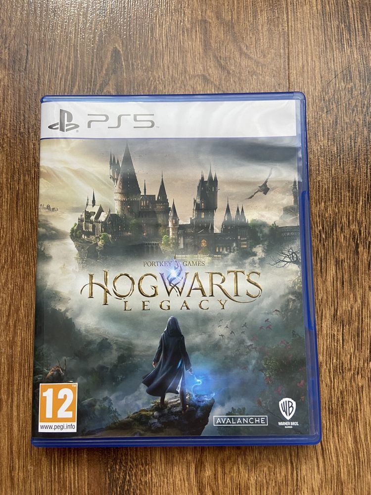Диск з грою Hogwarts legacy для пс5