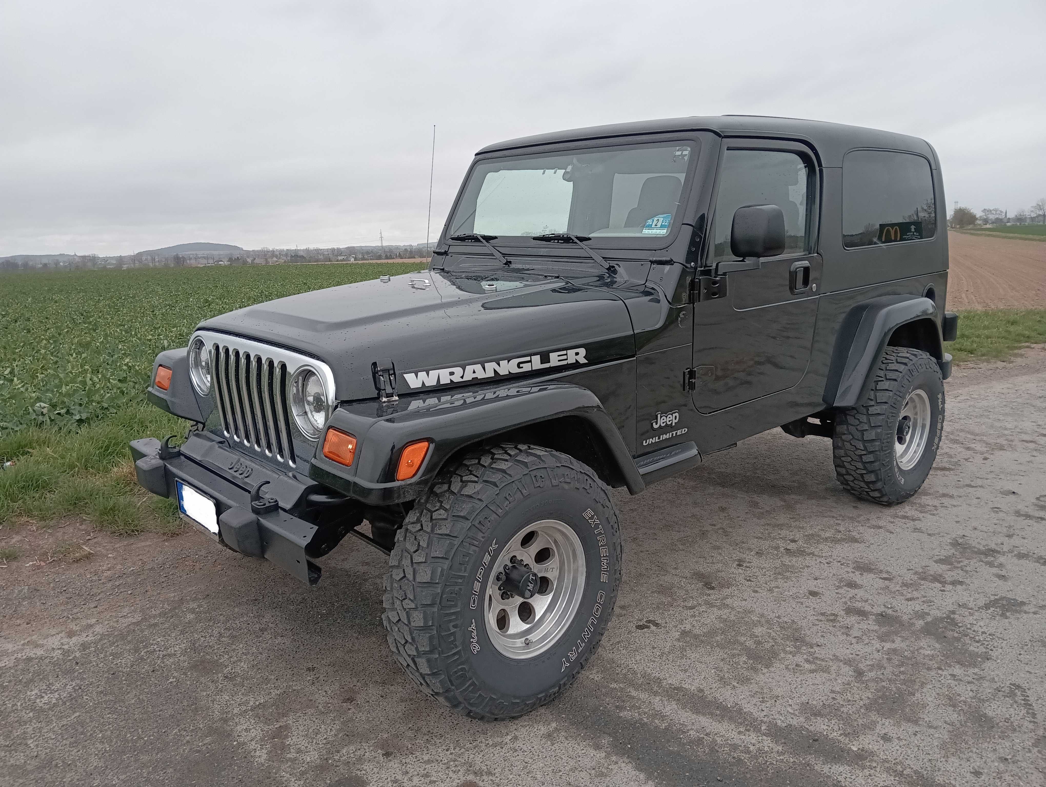 Jeep Wrangler 4,0 automat, wersja LONG, zamiana na kampera