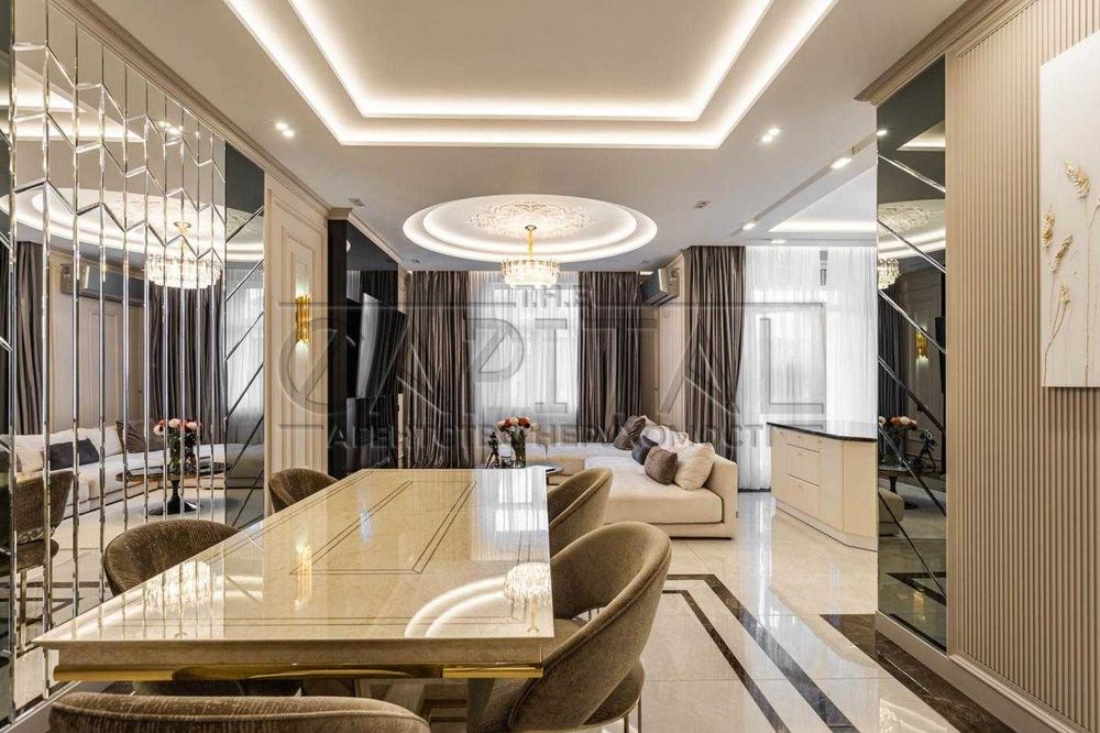 Дизайнерська 3-кімнатна квартира 120 м² з ремонтом в ЖК «Поділ Град»
