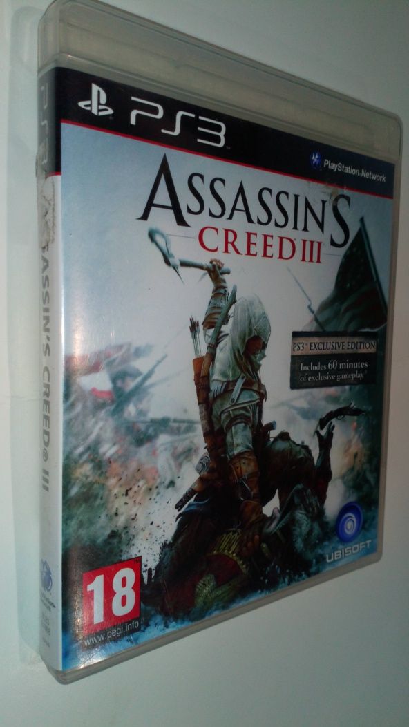 Gra Ps3 Assassins Creed III 3 gry PlayStation 3 Uncharted Gta 5 Nfs
