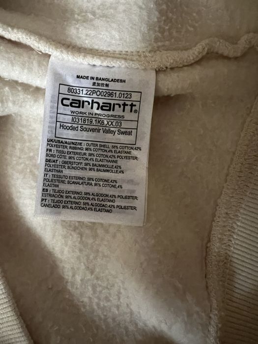 Чоловіче худі Carhartt Wip Souvenir valley sweat