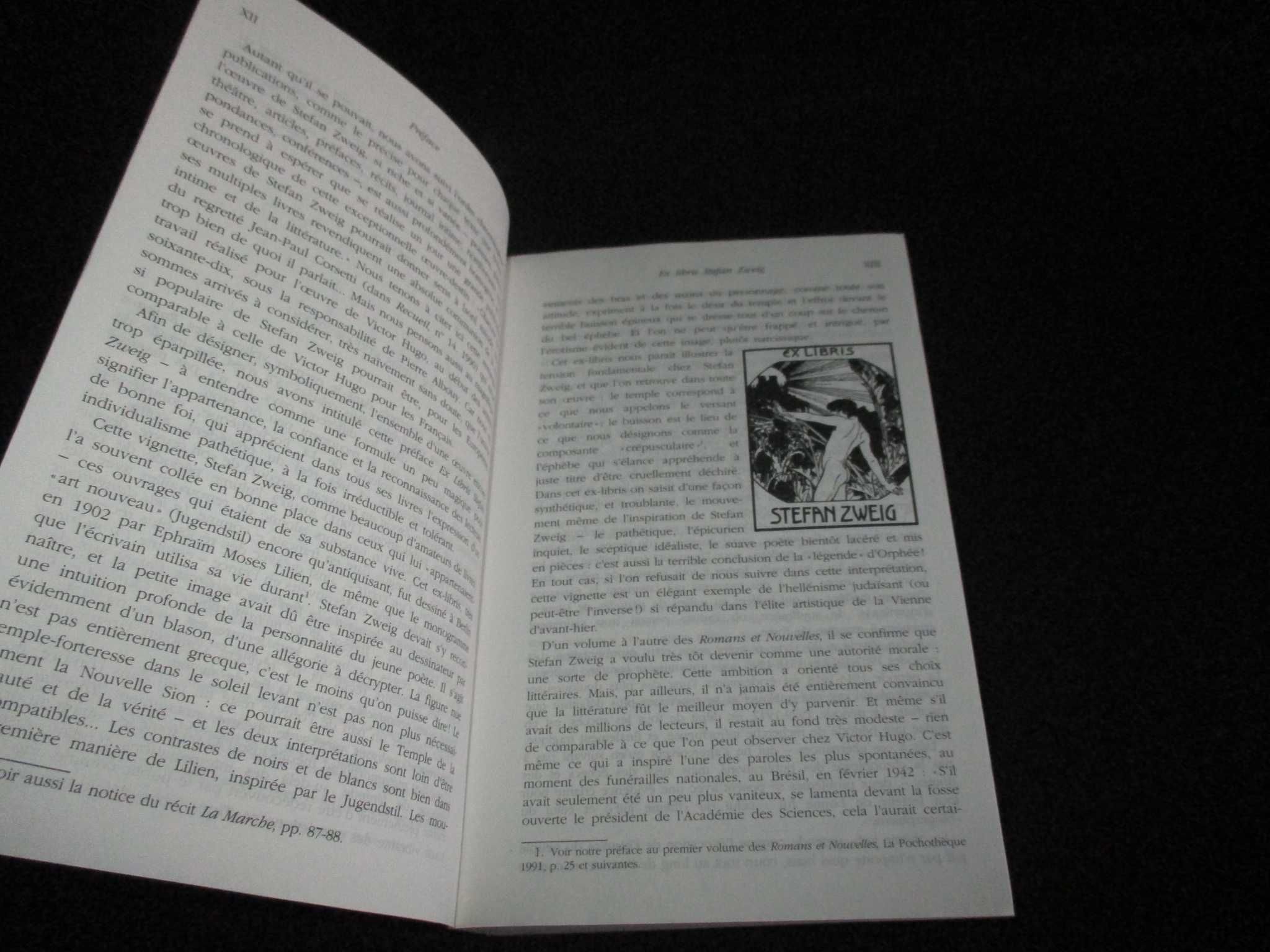 Livros Classiques Modernes Stefan Zweig La Pochothèque