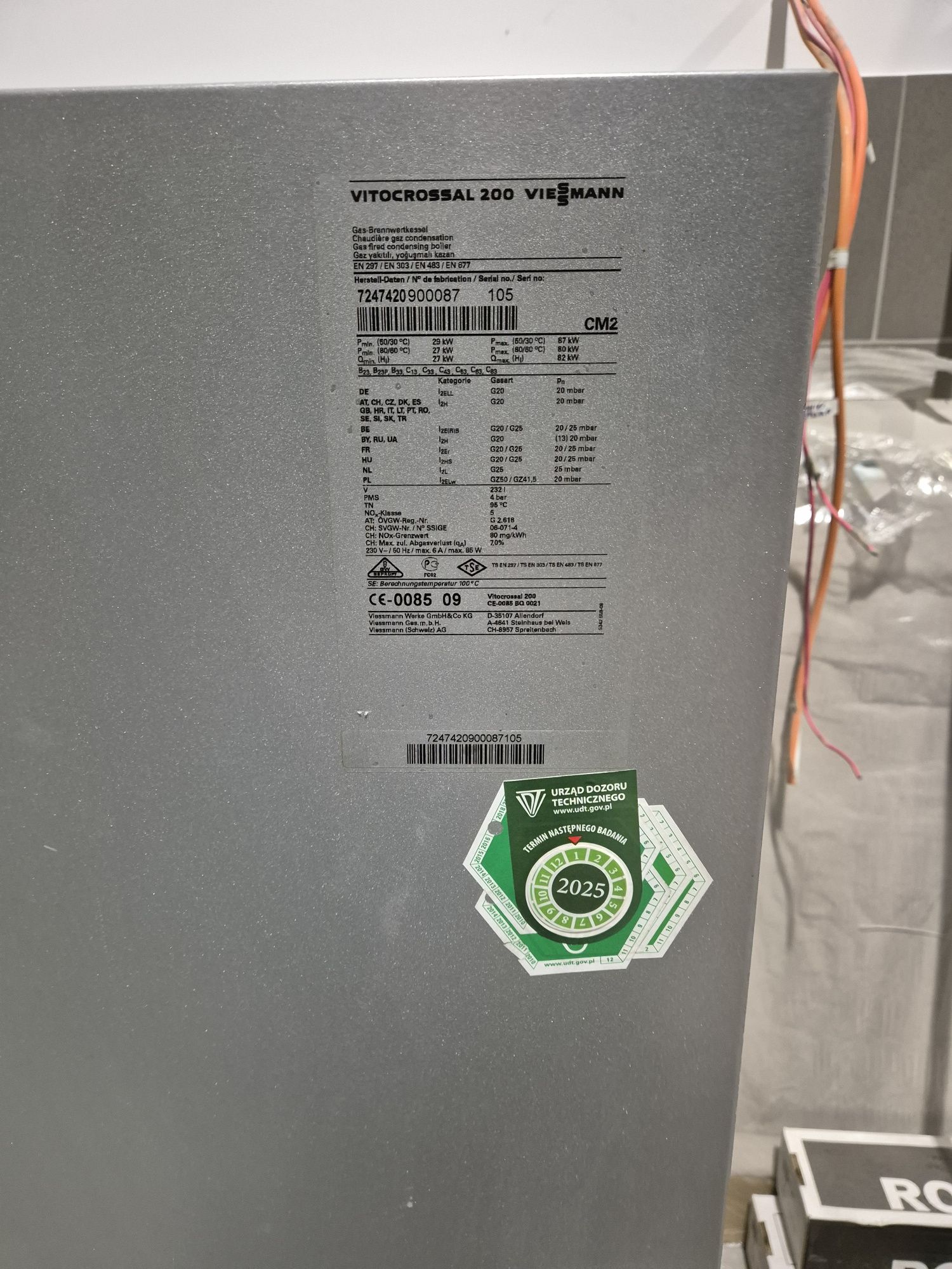 Sprzedam Piec VIESSMANN moc 87kW