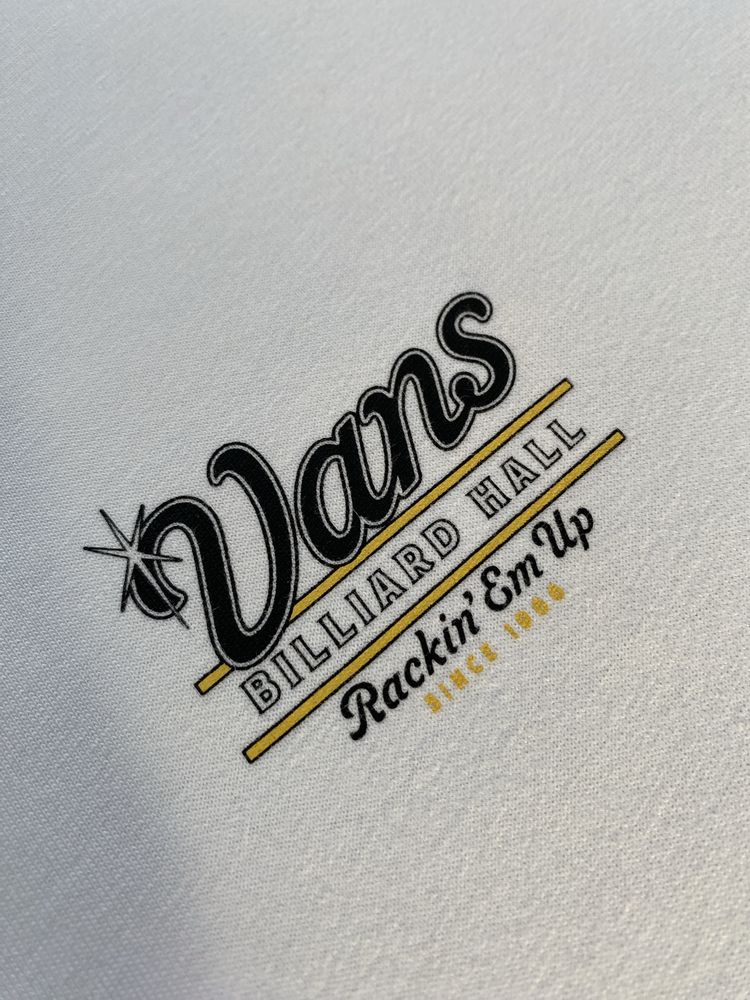 Футболка Vans, оригінал, skate, big logo