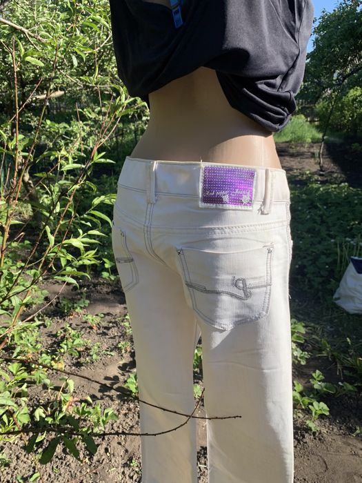 Джинси білі