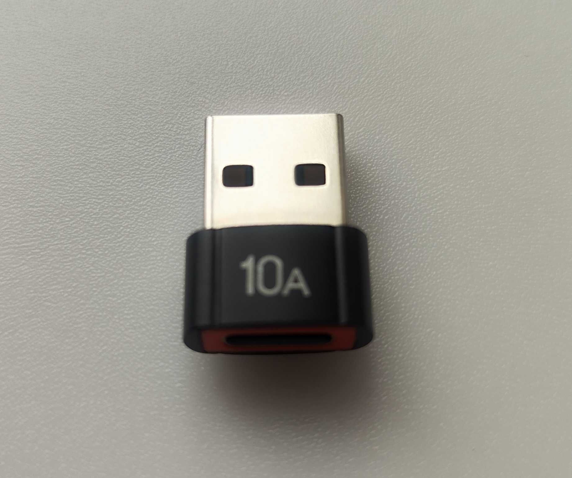 Новий Адаптер перехідник для зарядки телефона USB Type-C 10A юсб
