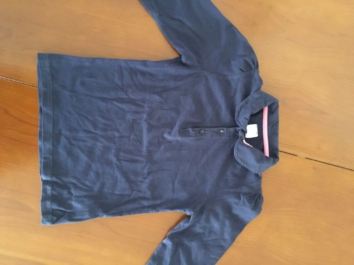 Polo azul 8-9 anos