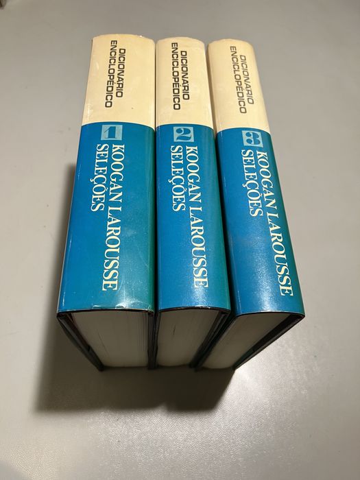 Coleção 3 livros Dicionário Koogan Larouse