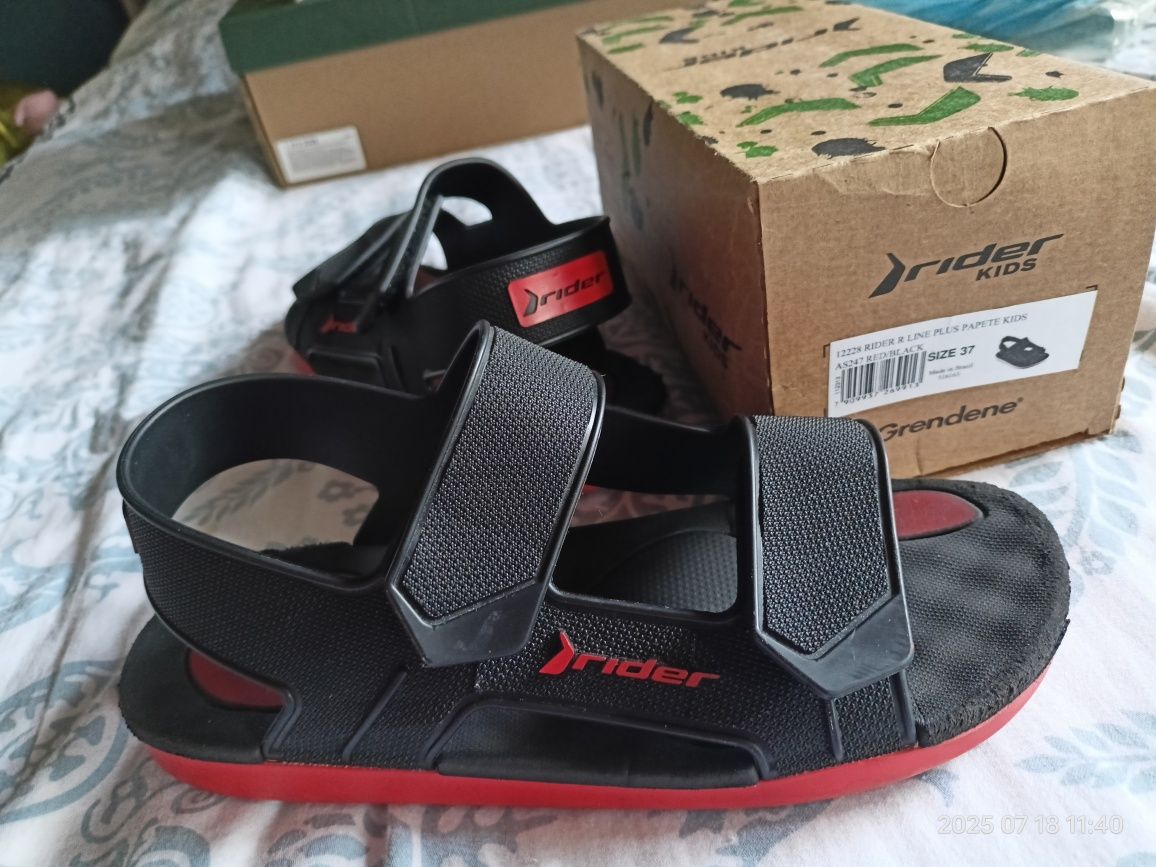 Sandały dziecięce RIDER red/black 37 EU