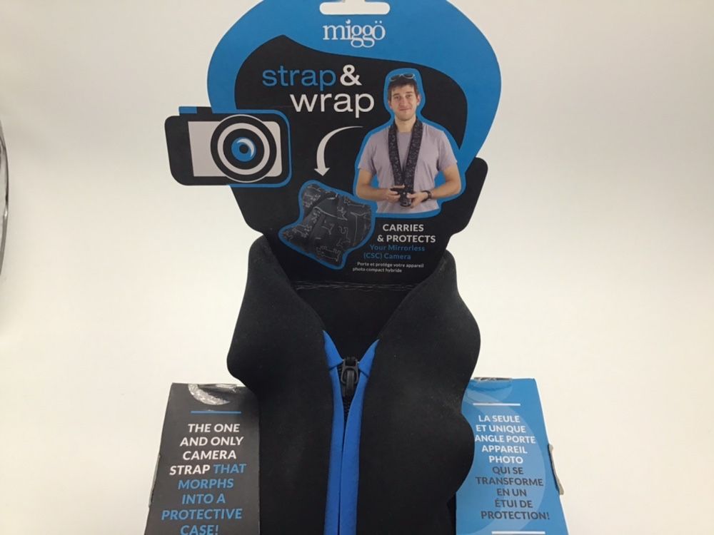 Miggo Strap & Wrap - Correia câmara e protecção 2em1 - Novo