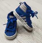 Buty trampki buciki niemowlęce adidasy granatowe Adidas rozm. 19