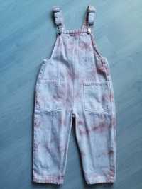 Dżinsy, spodnie, ogrodniczki Zara dla dziewczynki rozmiar 104
