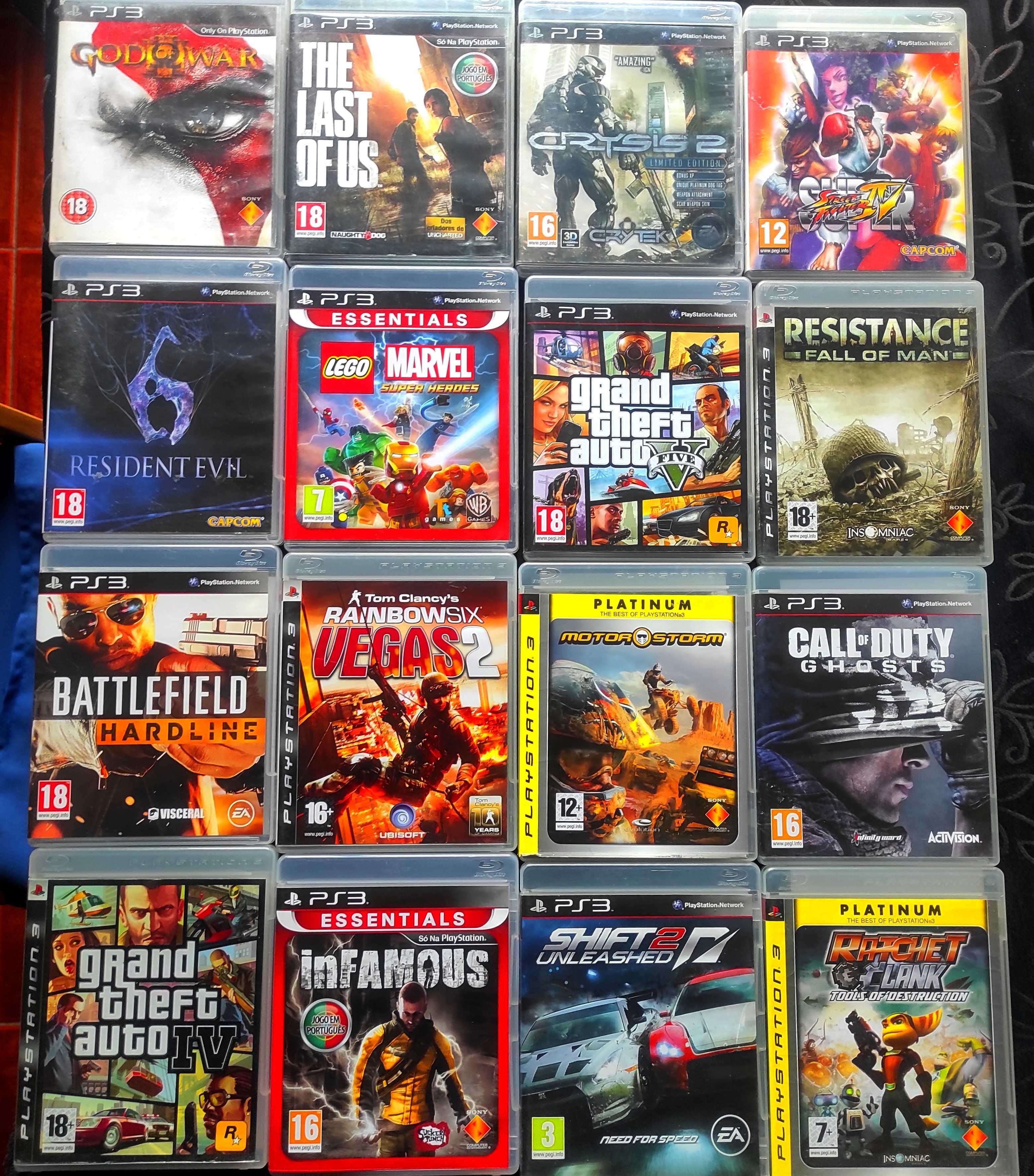 16 Jogos Playstation 3