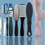 Kit profissional de cuidados com os pés 10 em 1