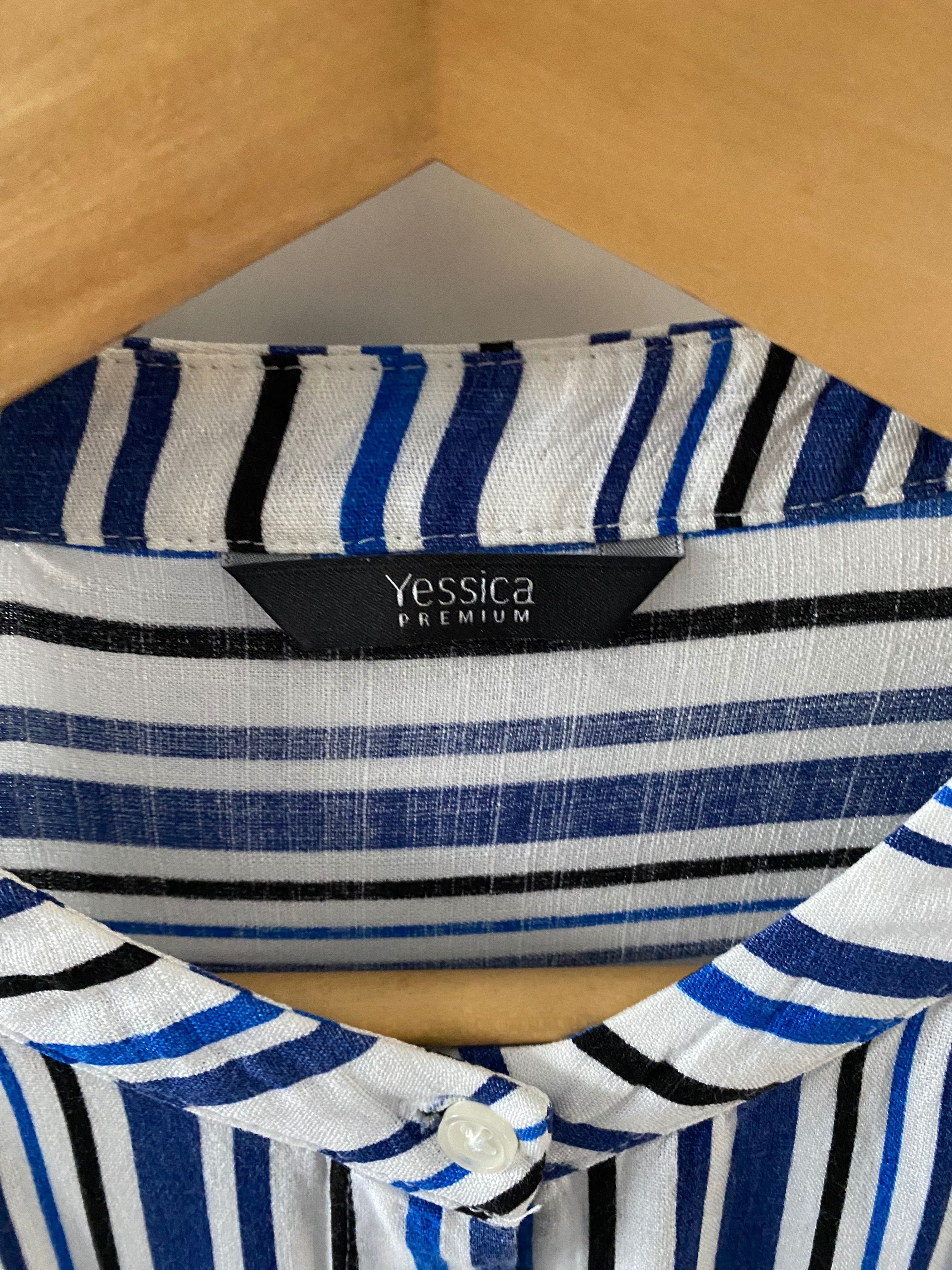 Blusa riscas C&A
