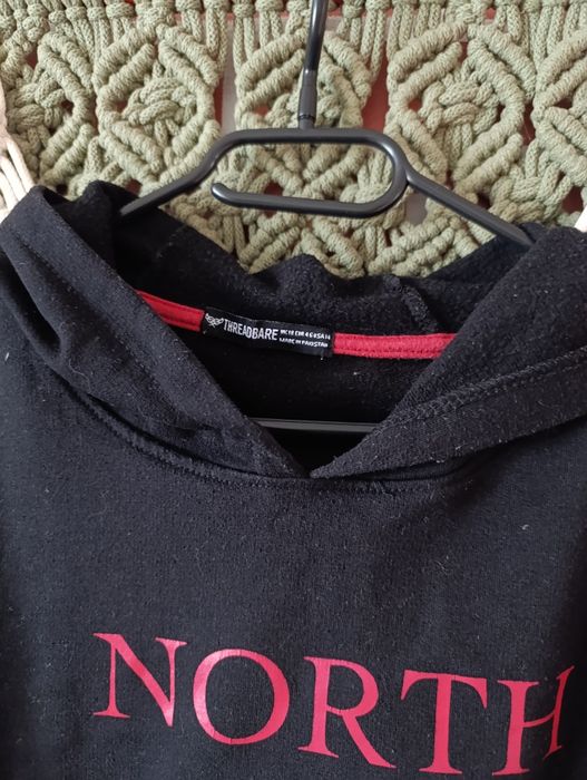 Bluza top kurtka z kapturem oversize 46