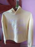 Bluza crop z kapturem i nadrukiem - Sinsay S 36