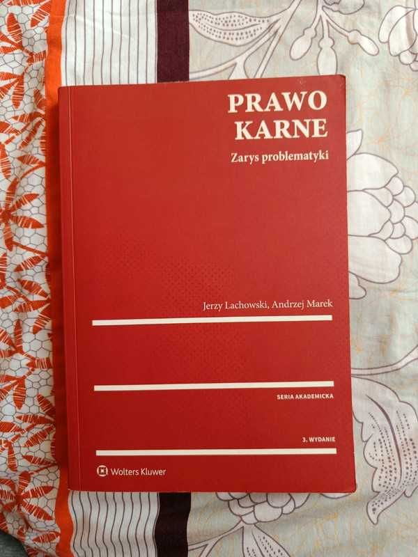 Prawo karne zarys problematyki Jerzy Lechowski, Andrzej Marek