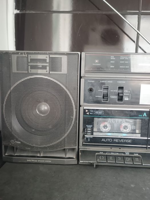 Магнитола  SANYO C33 /SONY CFS-W475S made in Japan