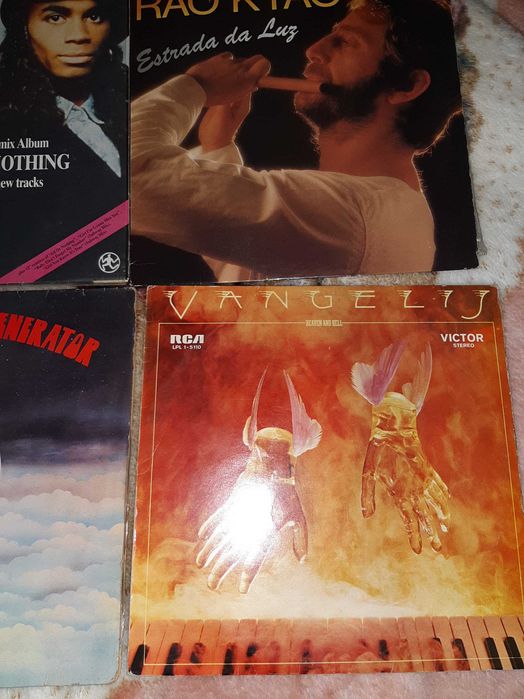 Vários discos vinil LP mostro sem compromisso