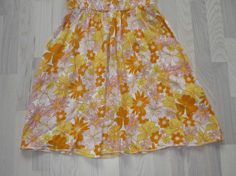 Sukienka New Look roz. 36 S marszczenia kwiaty