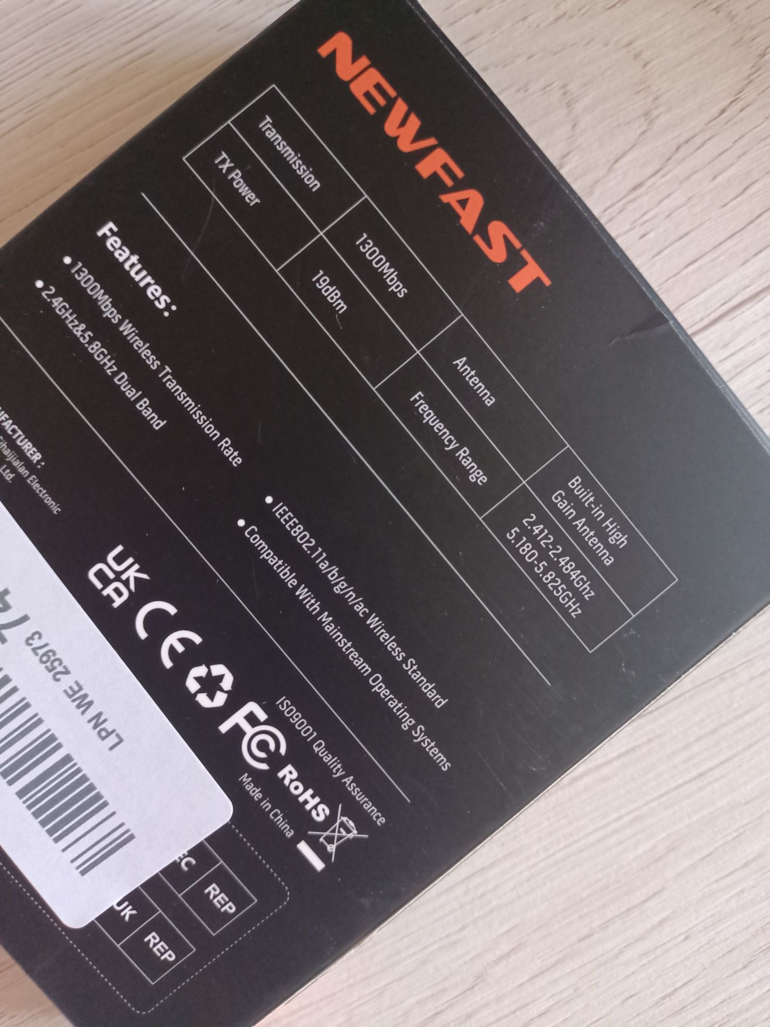 NEWFAST Adapter USB Bluetooth