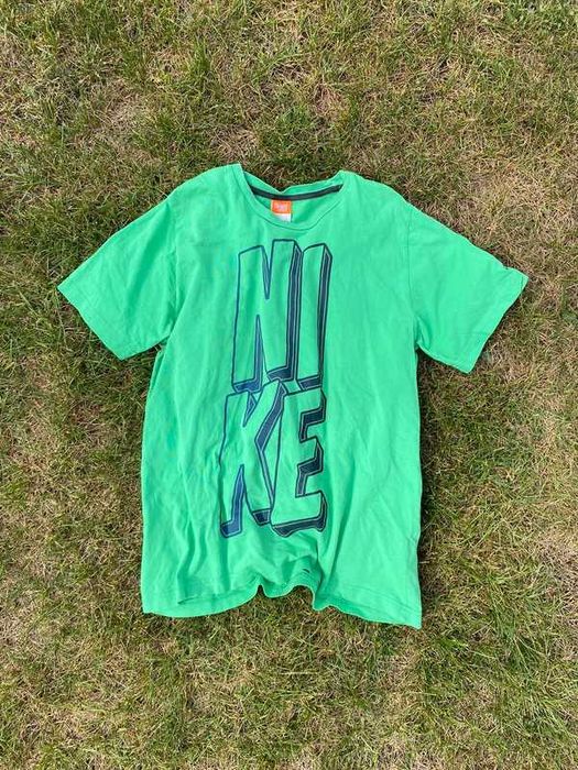 Koszulka Nike tee r.L vintage zielony logo haft streetwear swoosh