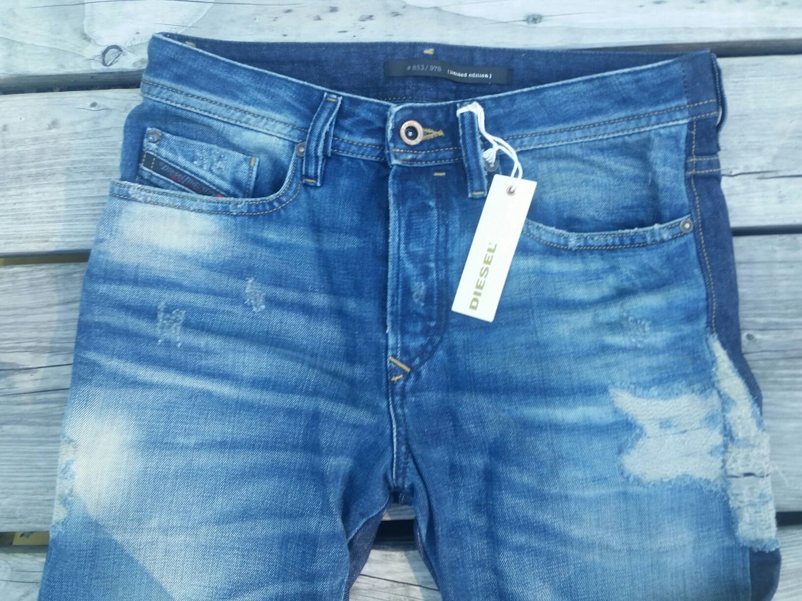 Spodnie jeansy Diesel NOWE!Buster 853/978,Edycja limitowana, 29