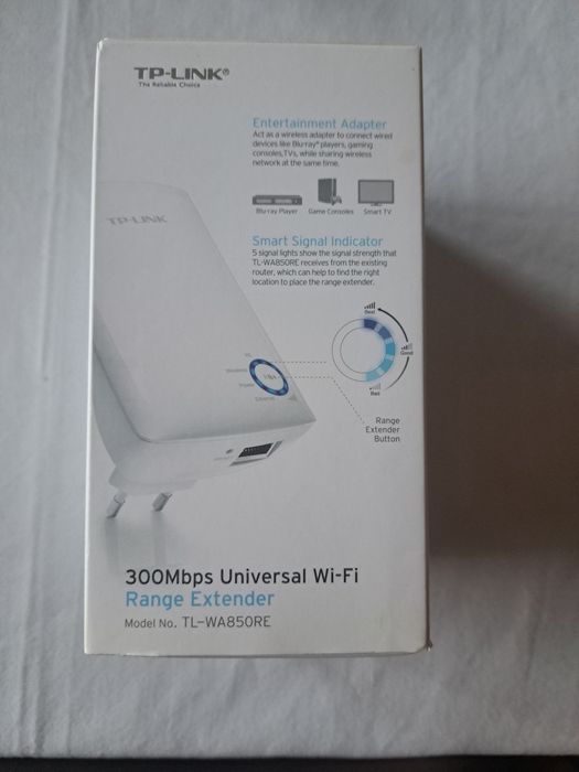 Extensor de alcance WiFI TPlink 300MBps