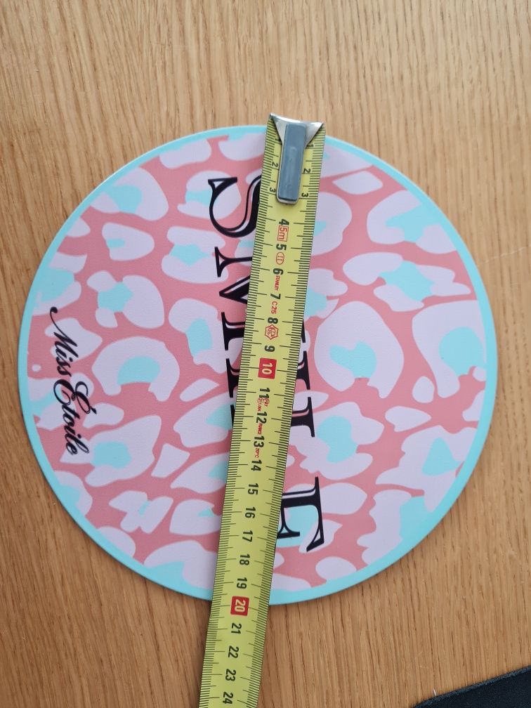 Metalowy znak miss Etoile 20 cm smile