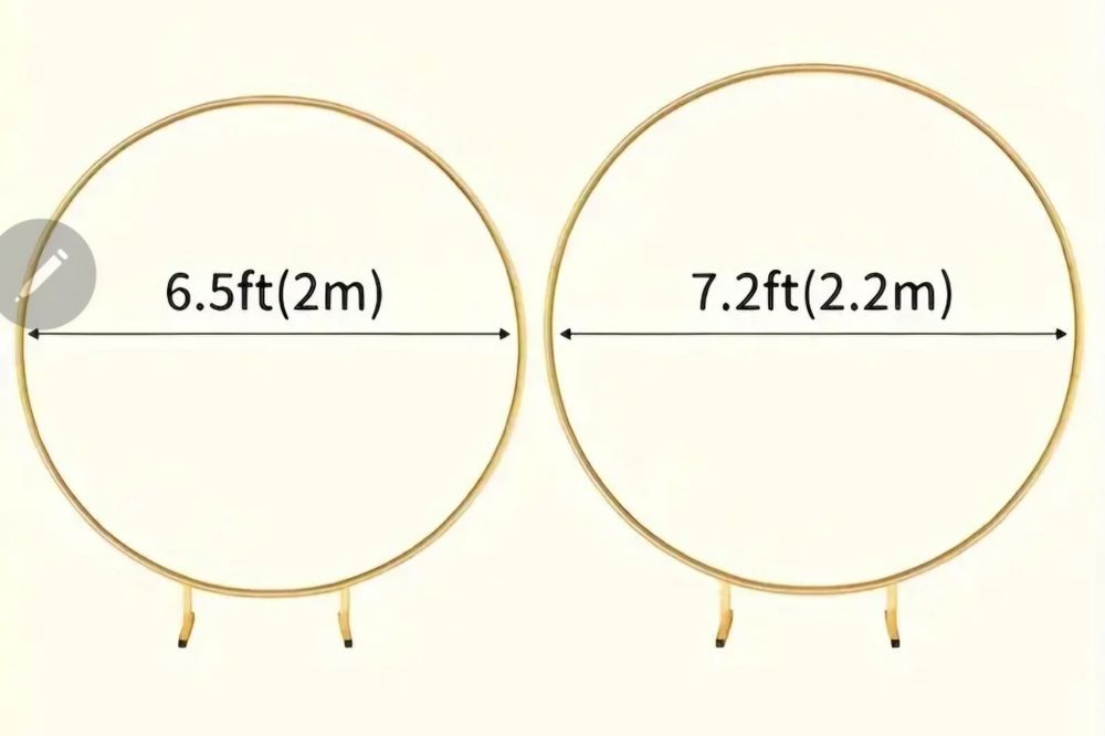 Estrutura de arco de metal
