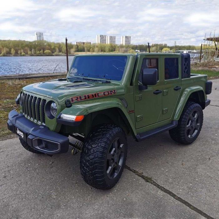 BAWIBUS.PL Auto samochód na akumulator JEEP 4x4 na pilota, dwuosobowe