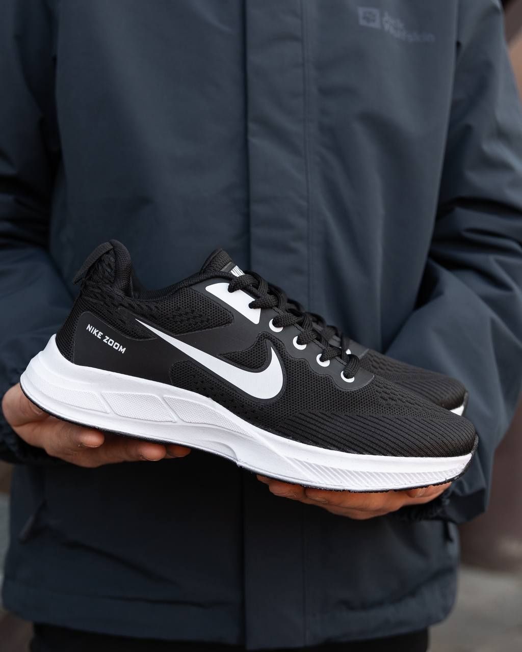 Nike Zoom Black White  , Nike Zoom Black , Nike Zoom , кросівки Найк