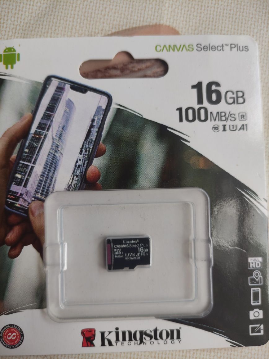 Карта пам'яті micro SDHC King SDCS2 16GB class 10